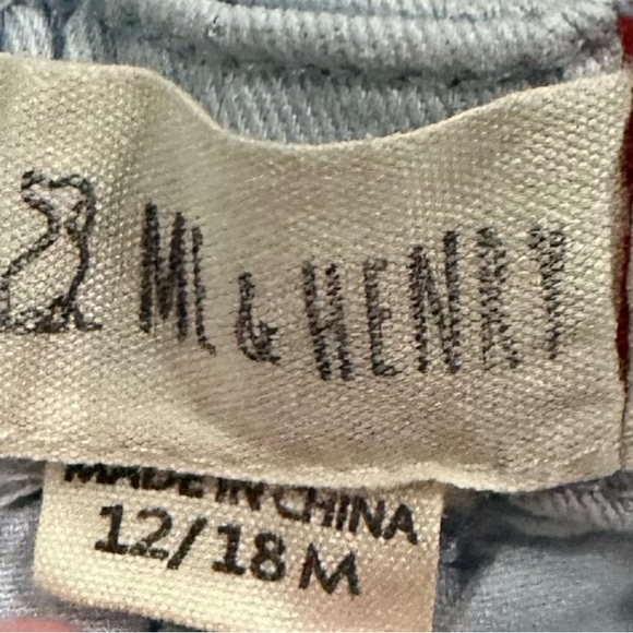 Me & Henry London Boys Blue Shorts Size 12-18 Months.  Great Condition. - Picture 4 of 4